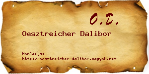 Oesztreicher Dalibor névjegykártya
